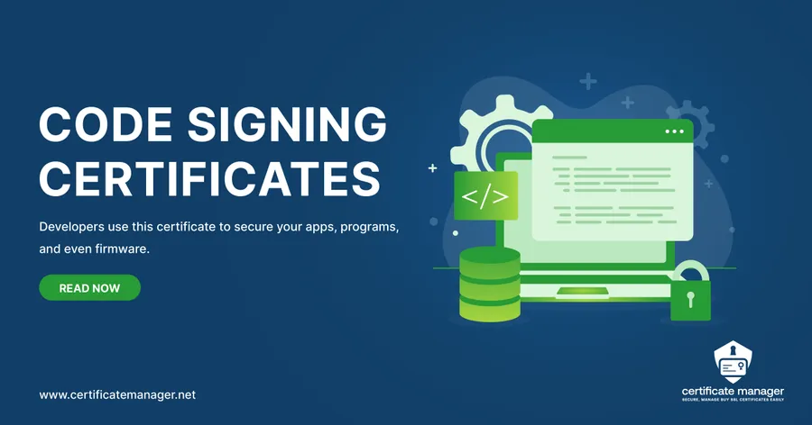 Code Signing SSL certificates